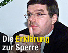 Vizepr&auml;sident gibt Erkl&auml;rung ab / &copy;Bild: GEPA