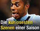 Die skurrilsten Momente / &copy;Bild: AP/Paul Thomas