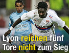 5:5 gegen Marseille / &copy;Bild: AP/Laurent Cipriani