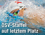 Ein kraulender David Brandl