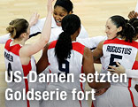 Jubel der US-Damen-Basketballmannschaft
