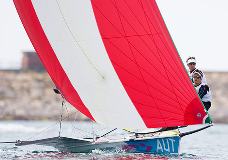 Das 40er-Segelduo Nico Delle-Karth und Nico Resch