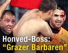 "Hooligans randalierten" / ©Bild: GEPA/Andreas Reichart