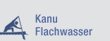 Piktogramm Kanu Flachwasser