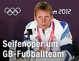 Britischer Fußballteam-Trainer Stuart Pearce