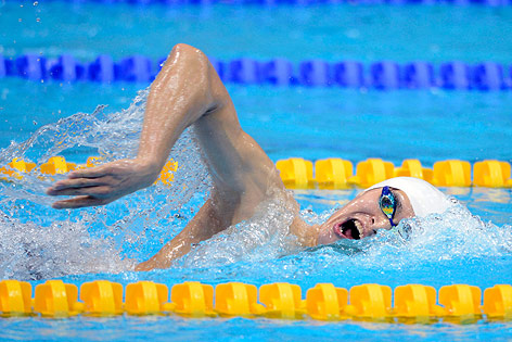 Die chinesische Olympiasiegerin Ye Shiwen