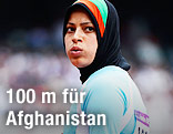 Tahmina Kohistani, afghanische 100-m-Läuferin