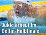 Dinko Jukic auf 100-Meter-Delfin