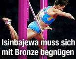 Jelena Isinbajewa scheitert im Stabhochsprung